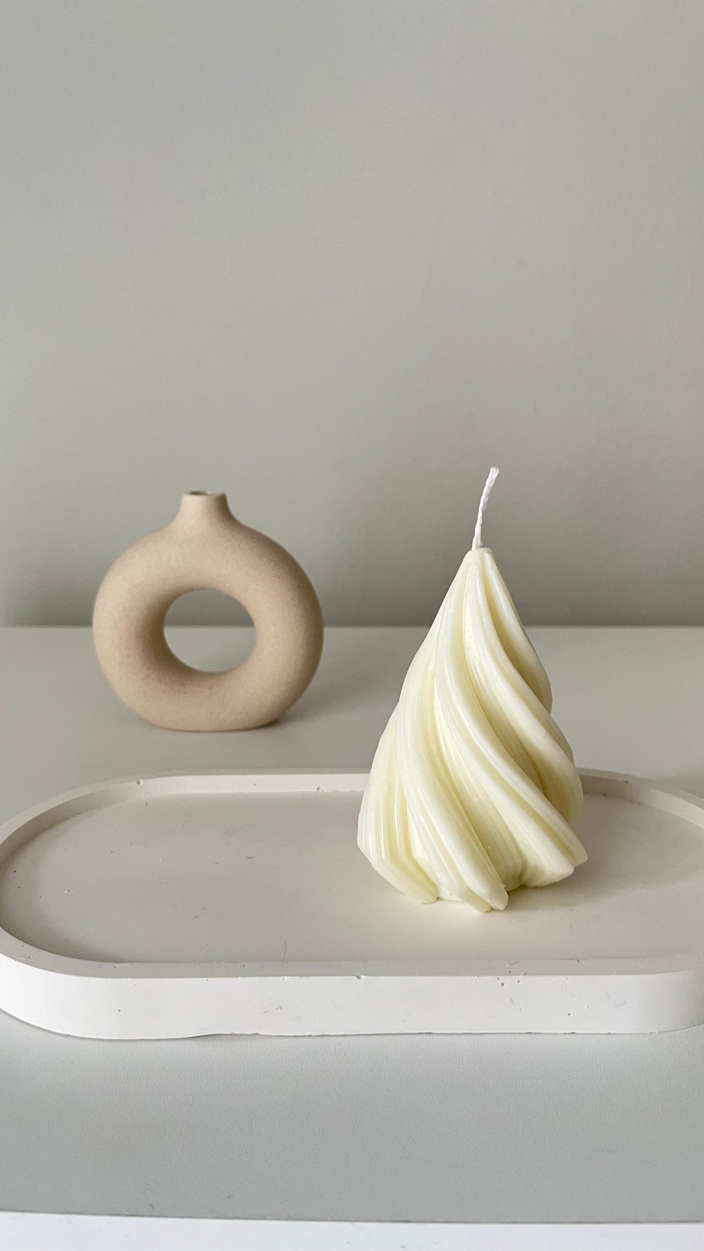 Swirl Candle