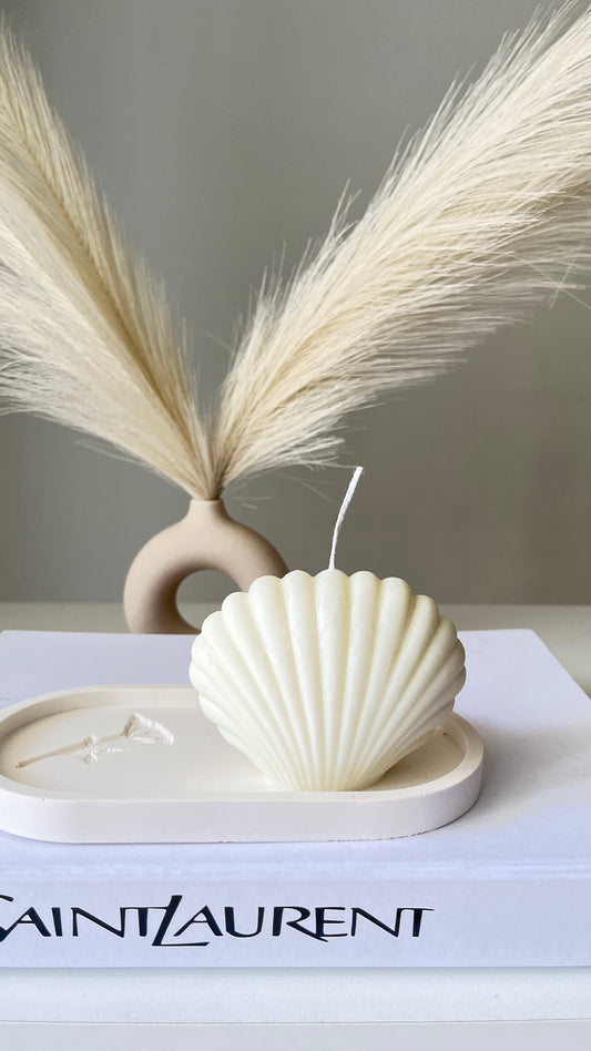 Seashell Candle